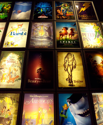 ArcLight Sherman Oaks cinema animation poster wall