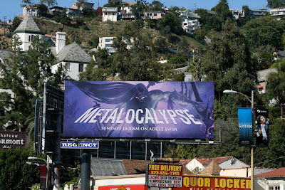 Metalocalypse animation billboard