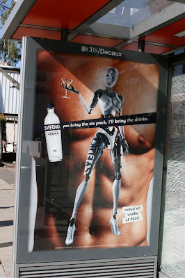 Svedka Vodka six pack poster