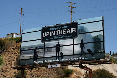 Up in the Air movie billboard