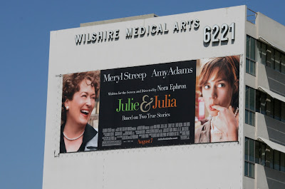 Julie & Julia movie billboard