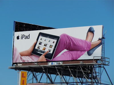 Apple iPad billboard