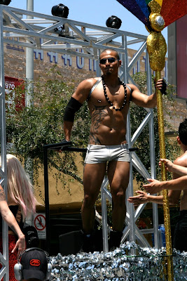 Buff dancer West Hollywood Pride 2010