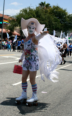 Rollerskating Sister of Perpetual Indulgence WEHO Pride 2010
