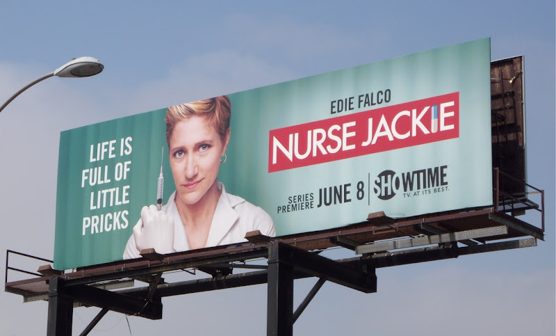 Nurse Jackie season 1 TV billboard