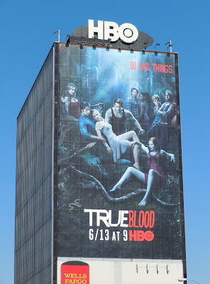 True blood season 3 TV billboard