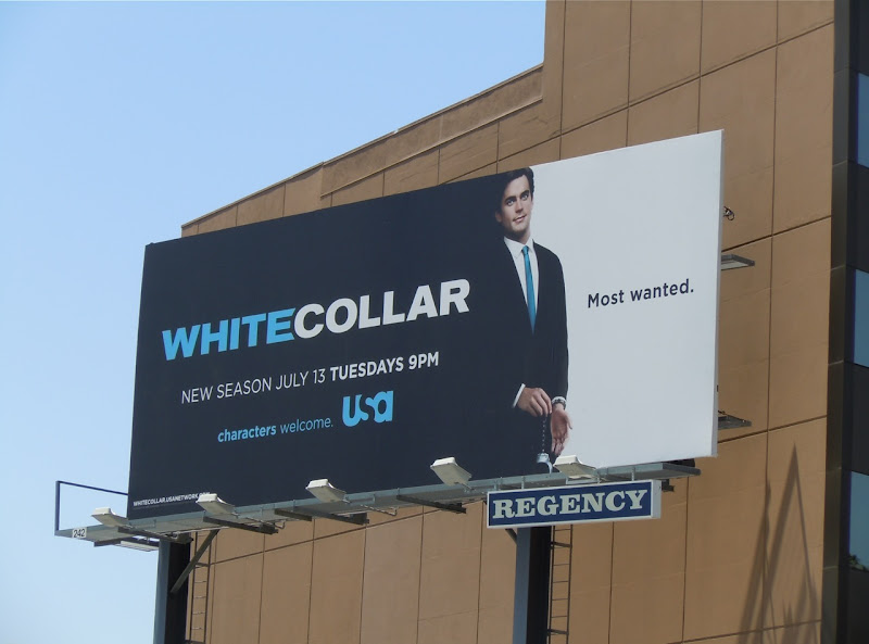 White Collar season 2 TV billboard