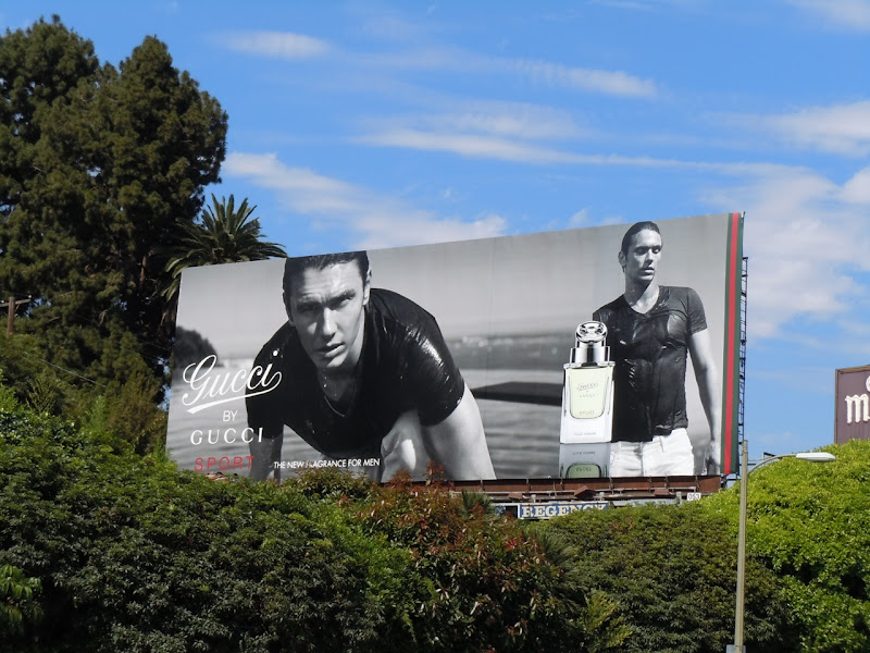 James Franco Gucci billboard