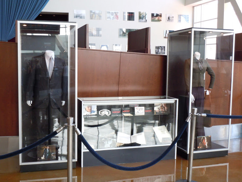 Inception movie costume and prop display