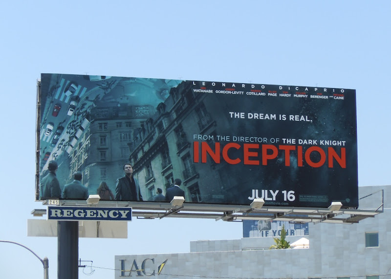 Inception film billboard