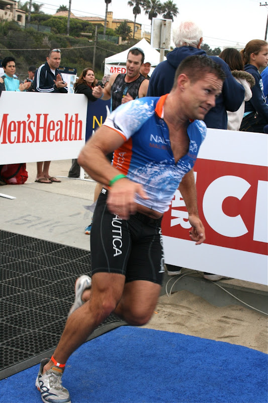 Andy Baldwin Malibu Triathlon finish 2010
