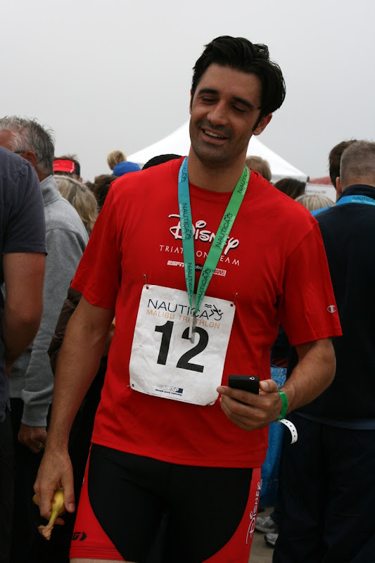 Gilles Marini Malibu Triathlon 2010