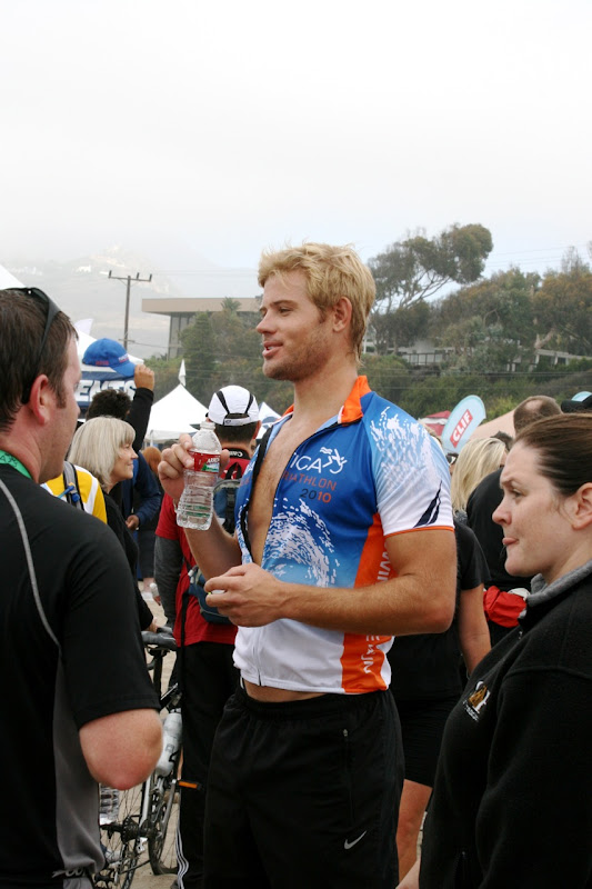 Trevor Donovan after Malibu Triathlon