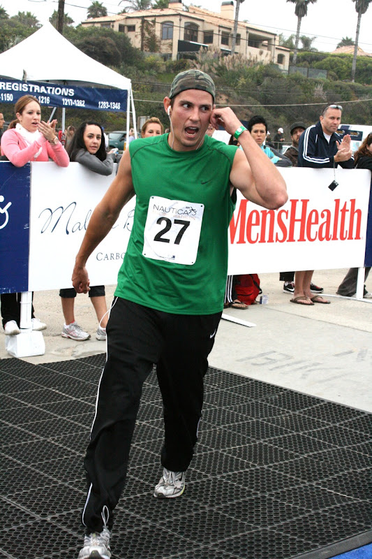 Sean Faris Malibu Triathlon Finish