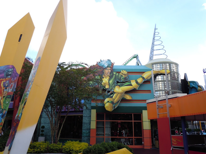 Rogue at Universal Studios