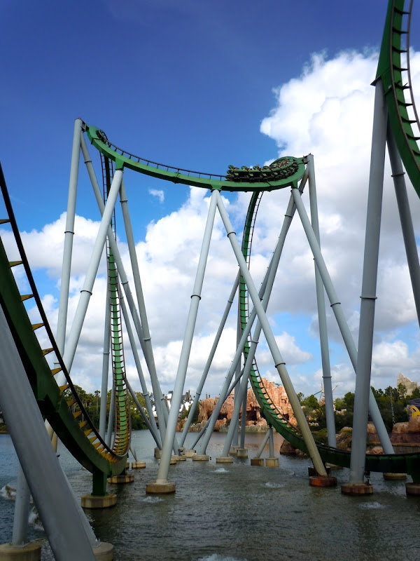 Hulk ride Universal Studios
