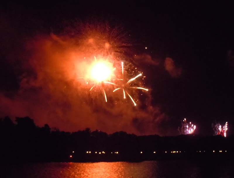 Disney Magic Kingdom firework display