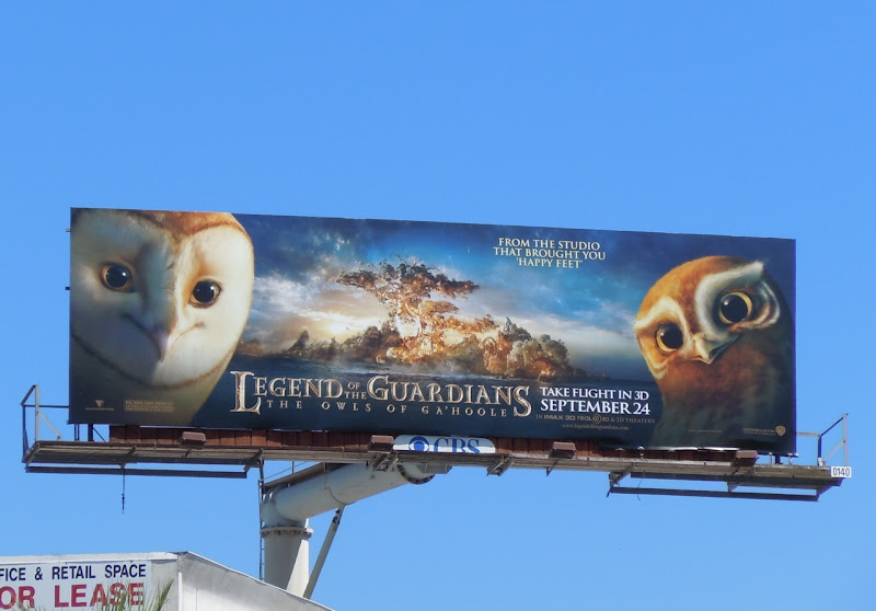 Owls of Ga'Hoole billboard