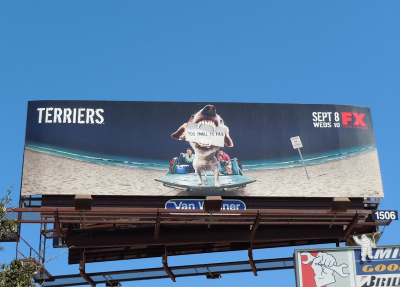 Terriers TV billboard