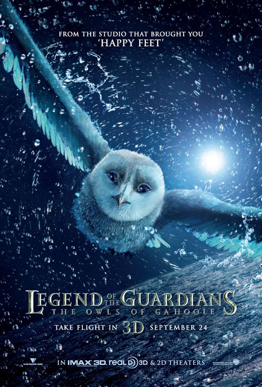 Legend of the Guardians teaser poster