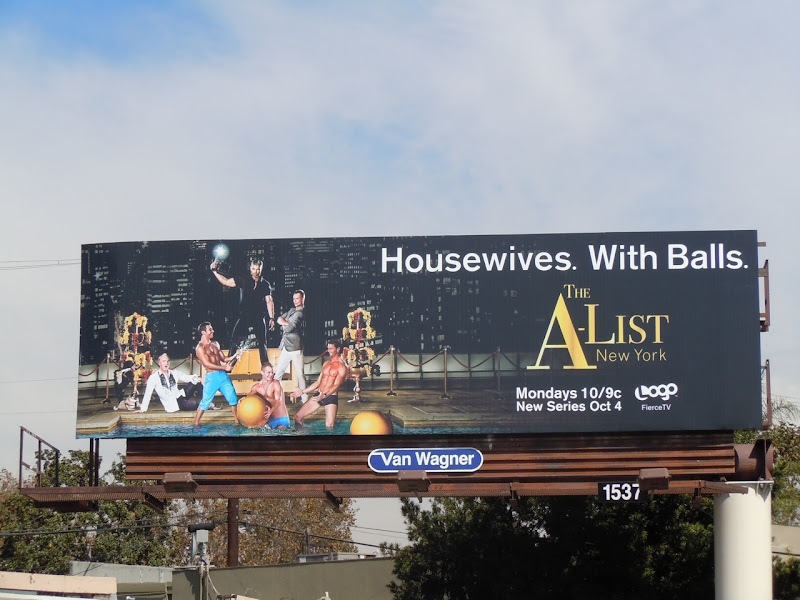 A-List TV billboard