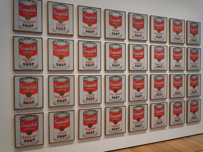 Campbell's Soup Cans Andy Warhols