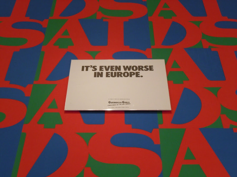 Even Worse In Europe Guerilla Girls