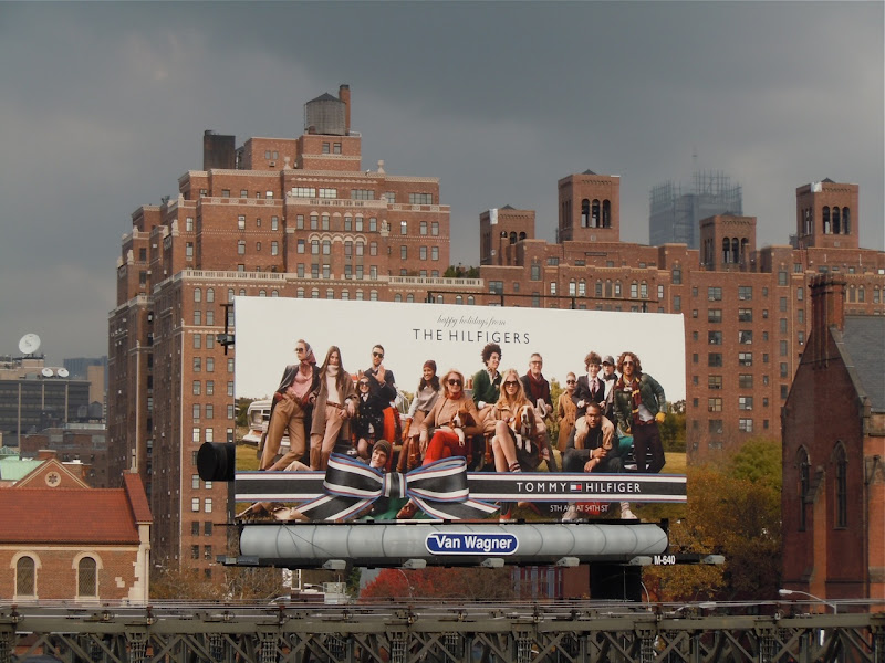 Tommy Hilfiger Holidays 2010 NYC billboard