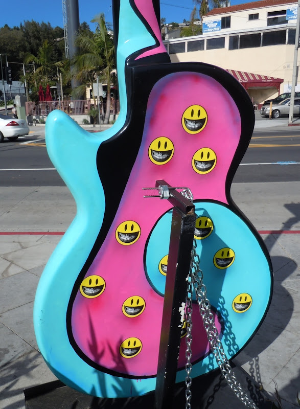 Ron English Slash Guitar back