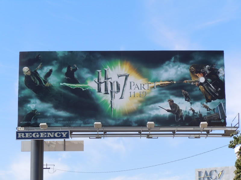 Harry Potter 7 movie billboard