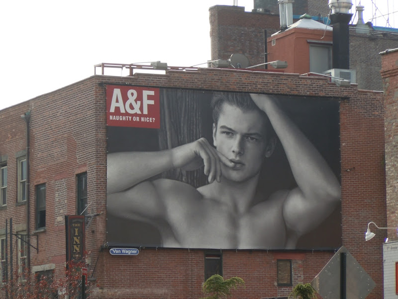 Abercrombie Naughty or Nice billboard