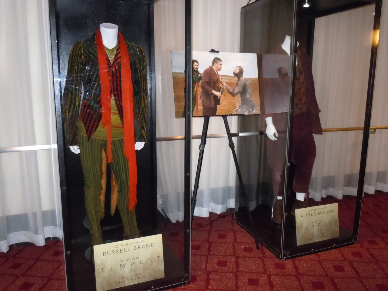 Hollywood Movie Costumes and Props Russell Brand and Alfred Molina's