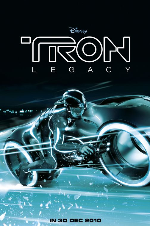 Tron Legacy Lightcycle poster