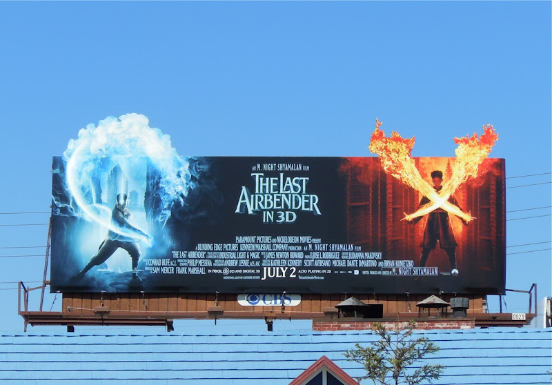 The Last Airbender movie billboard
