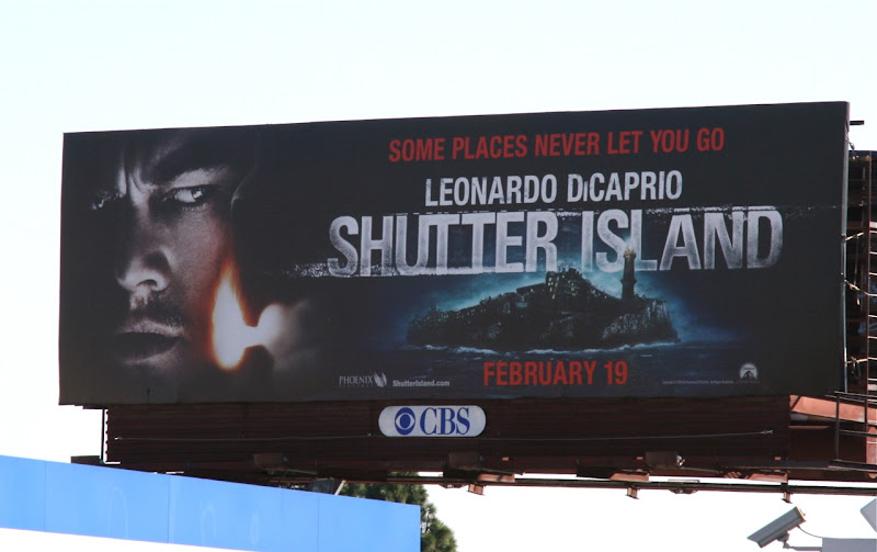 Shutter Island movie billboard