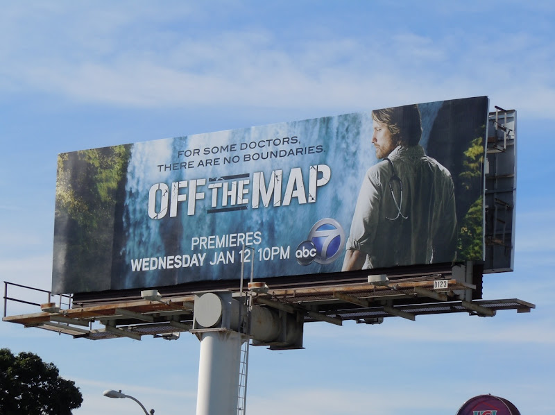 Off The Map TV billboard