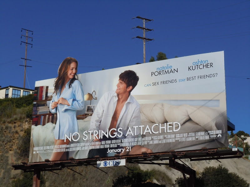 No Strings Attached movie billboard