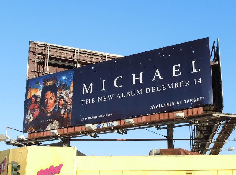 Michael Jackson music billboard