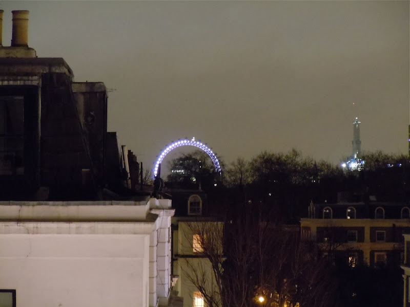London Eye at night