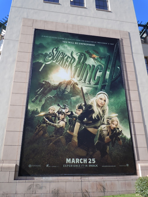 Sucker Punch movie billboard