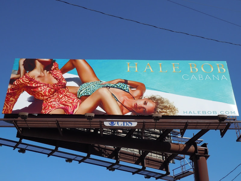 Hale Bob Cabana pool billboard