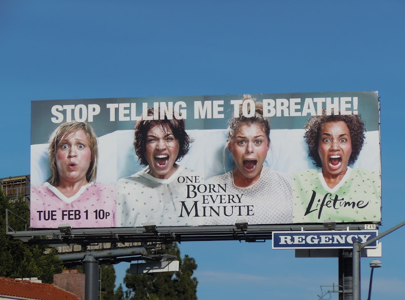 One Born Every Minute TV billboard