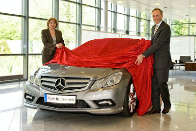 First Mercedes E-Class Coupe