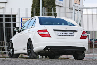 2009 Mcchip Mercedes C-Class White-Series