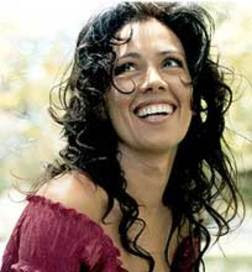 La cantante Cristina del Valle Cristina del Valle