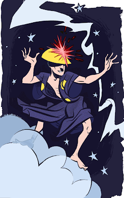 The scantily-clad, upskirt-prone God called Nova. Joel Priddy's mythological take on Marvel's Nova