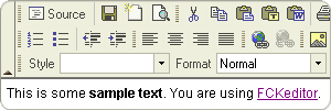 FCKeditor FCKeditor
