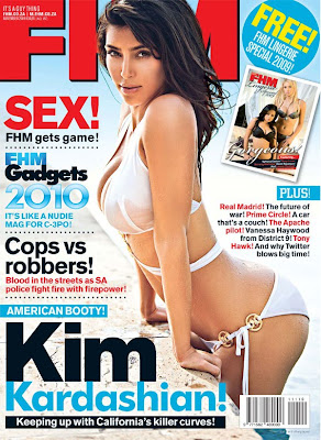 Kardashian Ethnicity on Kim Kardashian Fhm