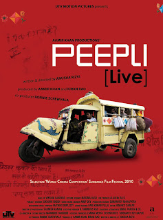 Peepli Live poster Peepli Live poster