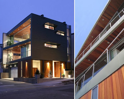 Modern Architecture Design, Ocean View Home in CA
